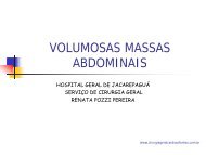 VOLUMOSAS MASSAS ABDOMINAIS