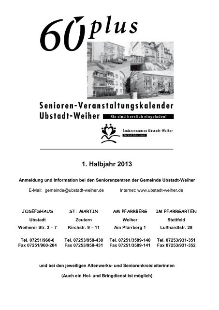 1. Halbjahr 2013 - Ubstadt-Weiher