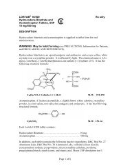 Page 1 of 8 LORTAB 10/500 Rx only Hydrocodone Bitartrate ... - UCB