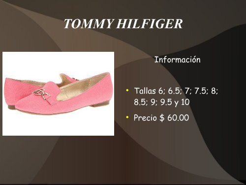 Catalogo zapatillas de Damas