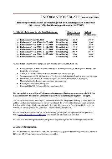 "Itterzwerge" für das Kalenderjahr 2012/2013 - Samtgemeinde Uelsen
