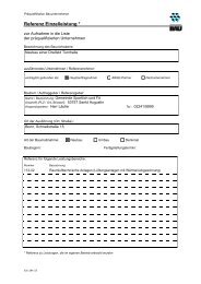 Referenz Einzelleistung * - Überwachungsgemeinschaft Technische ...