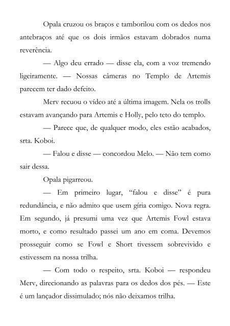 Artemis Fowl - A vingança de Opala - CloudMe