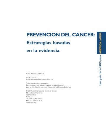 BibliografÃ­a - International Union Against Cancer