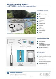 Multisensormodul MSM-S2 - Umwelt- und Ingenieurtechnik GmbH