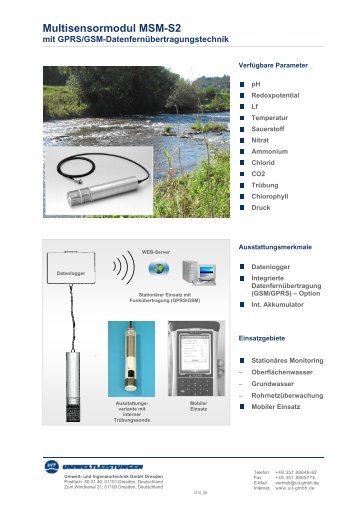 Multisensormodul MSM-S2 - Umwelt- und Ingenieurtechnik GmbH
