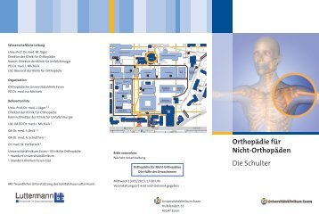 Orthopädie für Nicht-Orthopäden Die Schulter - Universitätsklinikum ...