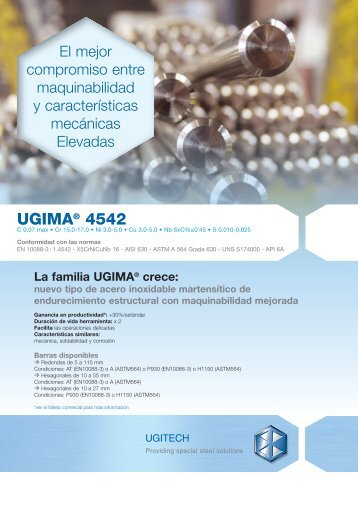 UGIMA® 4542 - Ugitech