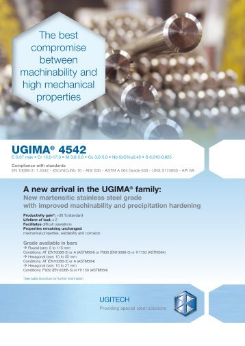 UGIMA® 4542 - Ugitech