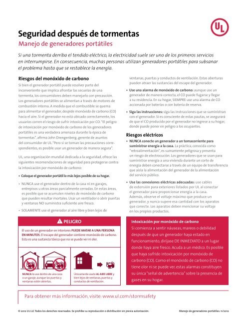 Manejo de generadores portÃ¡tiles (PDF) - UL.com