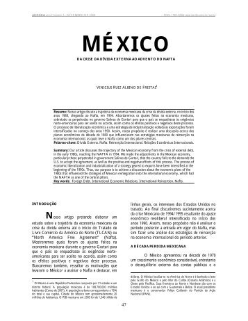 MÉXICO - Faculdade de Filosofia e Ciências - Unesp