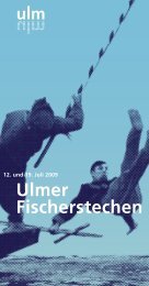 Programm Fischerstechen 2009 - Ulm
