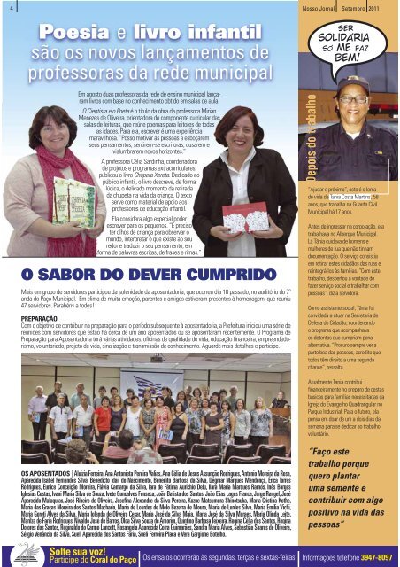 Nosso Jornal - 292 - Prefeitura Municipal de São José dos Campos