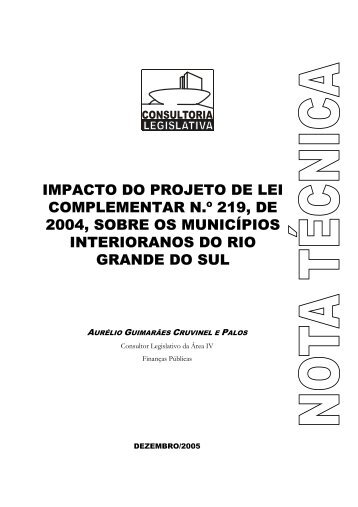 DIRETORIA LEGISLATIVA - Câmara dos Deputados