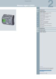 Módulo lógico LOGO! - Mateinsa