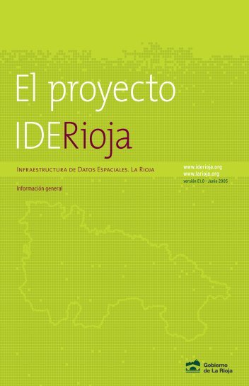 Folleto informativo - IDE La Rioja - Gobierno de La Rioja