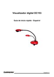 Visualizador digital DC153 - Lumens
