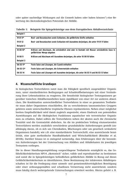 UBA-Handlungsempfehlung HP14 PDF / 1,23 MB - Umweltbundesamt