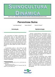 SUINOCULTURA SUINOCULTURA DINÂMICA DINÂMICA - Embrapa