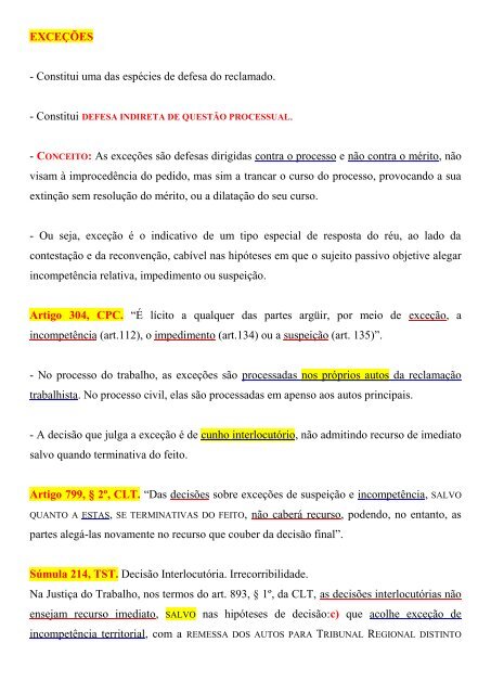 Comentários quanto aos efeitos da revelia com o advento da reforma  trabalhista