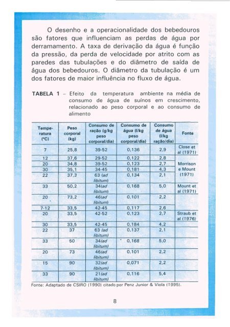 SISTEMA DE DISTRIBUIÇÃO DE ÁGUA NA SUINOCULTURA ...