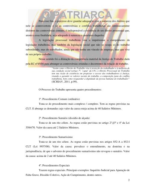 Título: Atos, Termos e Prazos Processuais Trabalhistas - Unipac