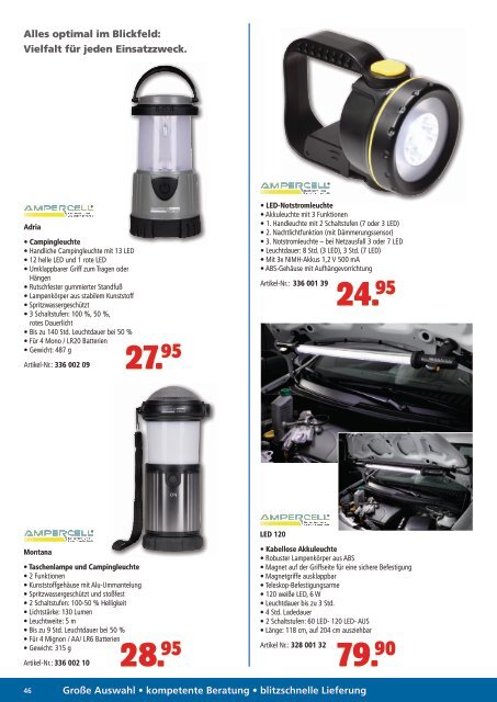 Moderne Lichtgestaltung mit LED 2012 - Elektro Ressler