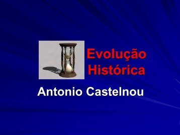 Evolução Histórica Antonio Castelnou - Introdução à Arquitetura