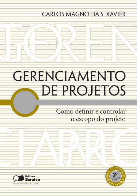 Gerenciamento de Projetos - Editora Saraiva