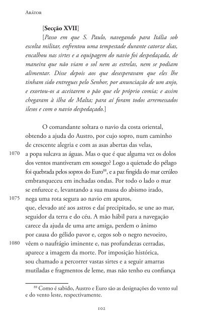 Arátor. História Apostólica - Universidade de Coimbra