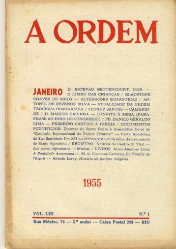 O Limbo das Crianças - Obras Raras do Catolicismo