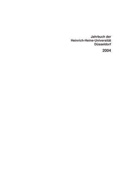 PDF-Datei - Heinrich-Heine-Universität Düsseldorf