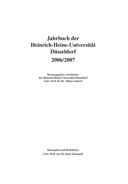 PDF-Datei - Heinrich-Heine-Universität Düsseldorf