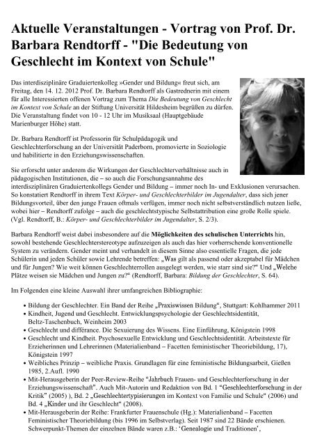 PDF-Version - Universität Hildesheim