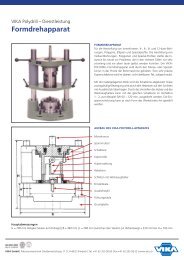 Formdrehapparat - VIKA