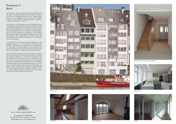 Totentanz 9 Basel - Villa Nova Architekten AG