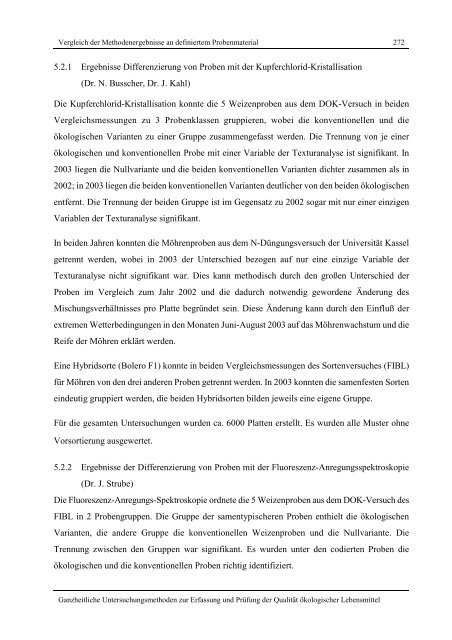 Ganzheitliche Untersuchungsmethoden zur Erfassung und Prüfung ...