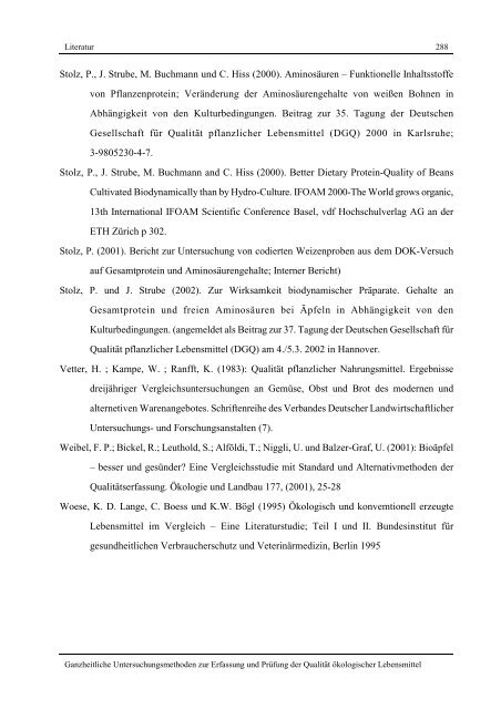 Ganzheitliche Untersuchungsmethoden zur Erfassung und Prüfung ...