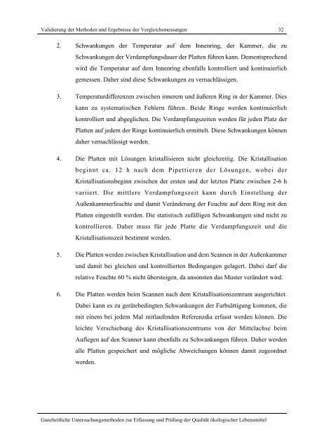 Ganzheitliche Untersuchungsmethoden zur Erfassung und Prüfung ...