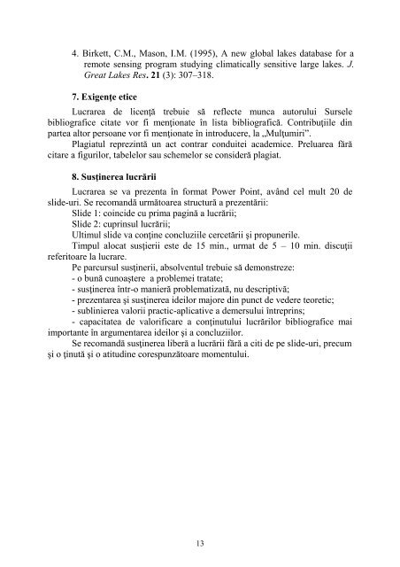 Ghid realizare lucrare licenta Geografie.pdf - Facultatea de Stiinte ...