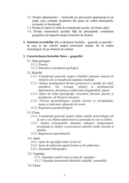 Ghid realizare lucrare licenta Geografie.pdf - Facultatea de Stiinte ...