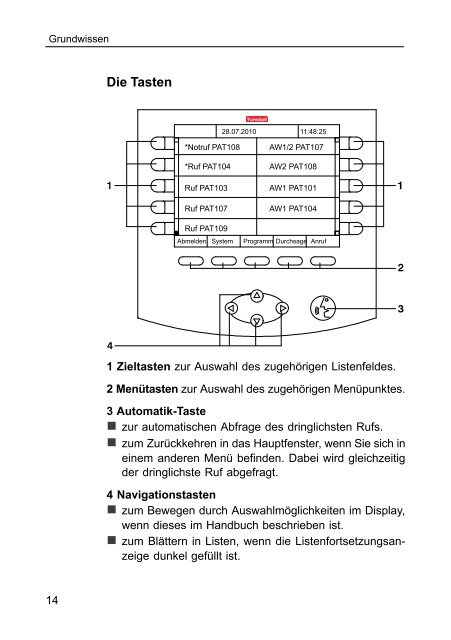 Gebrauchsanweisung ComStation BUS - Tunstall GmbH