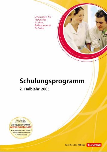 Schulungsprogramm - Tunstall GmbH