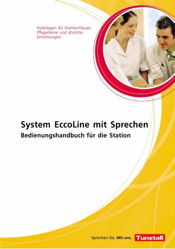 EccoLine ComStation Bedienungshandbuch - Tunstall GmbH