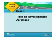 5 - Tipos de revestimentos asfalticos - CAP 4 - DET