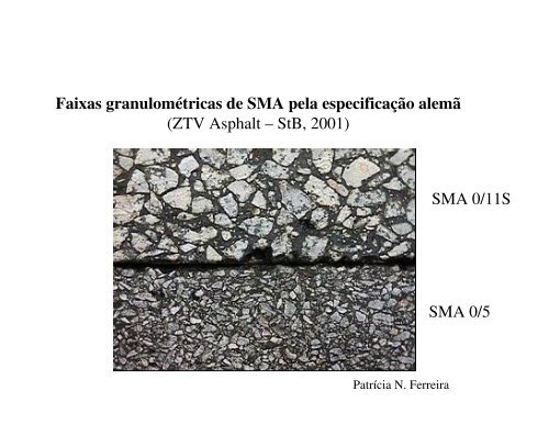 Revestimentos Asfálticos SMA - DER