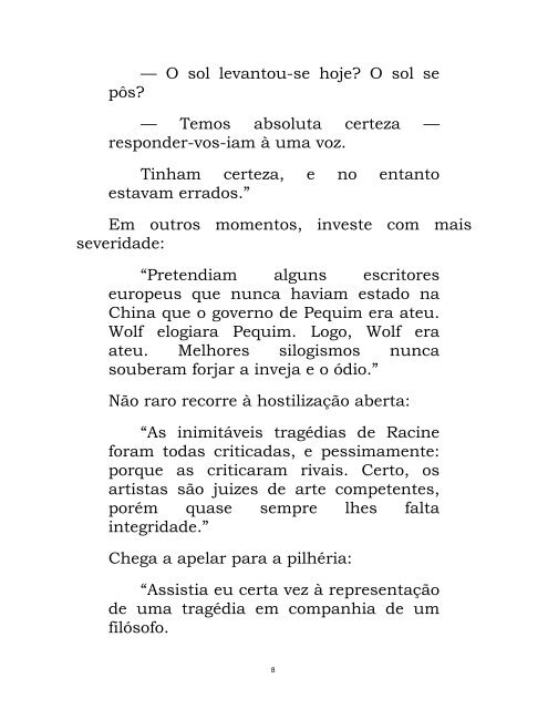 Dicionário Filosófico [extratos] - eBooksBrasil