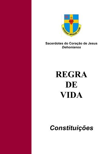 Constituições SCJ - Dehonianos