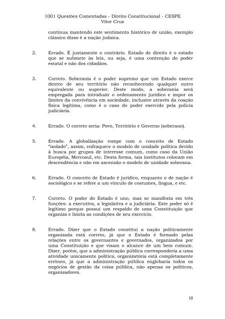 1001 - Questoes Direito Constitucional - Diversos Forros & Divisórias