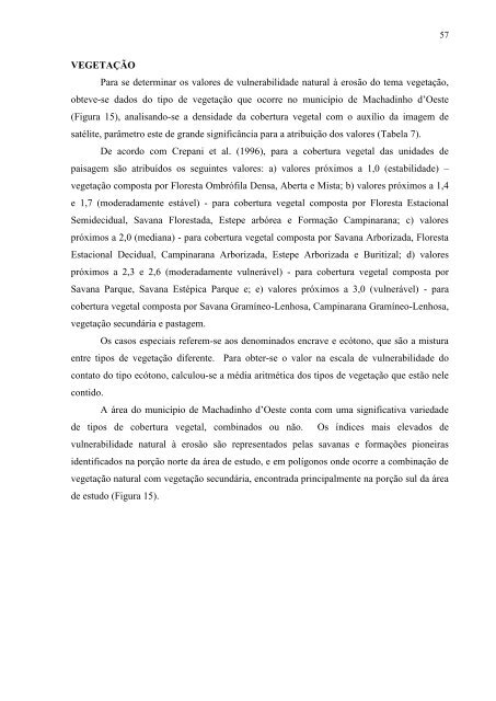 modos de ocupação no município de machadinho d'oeste ... - Rioterra